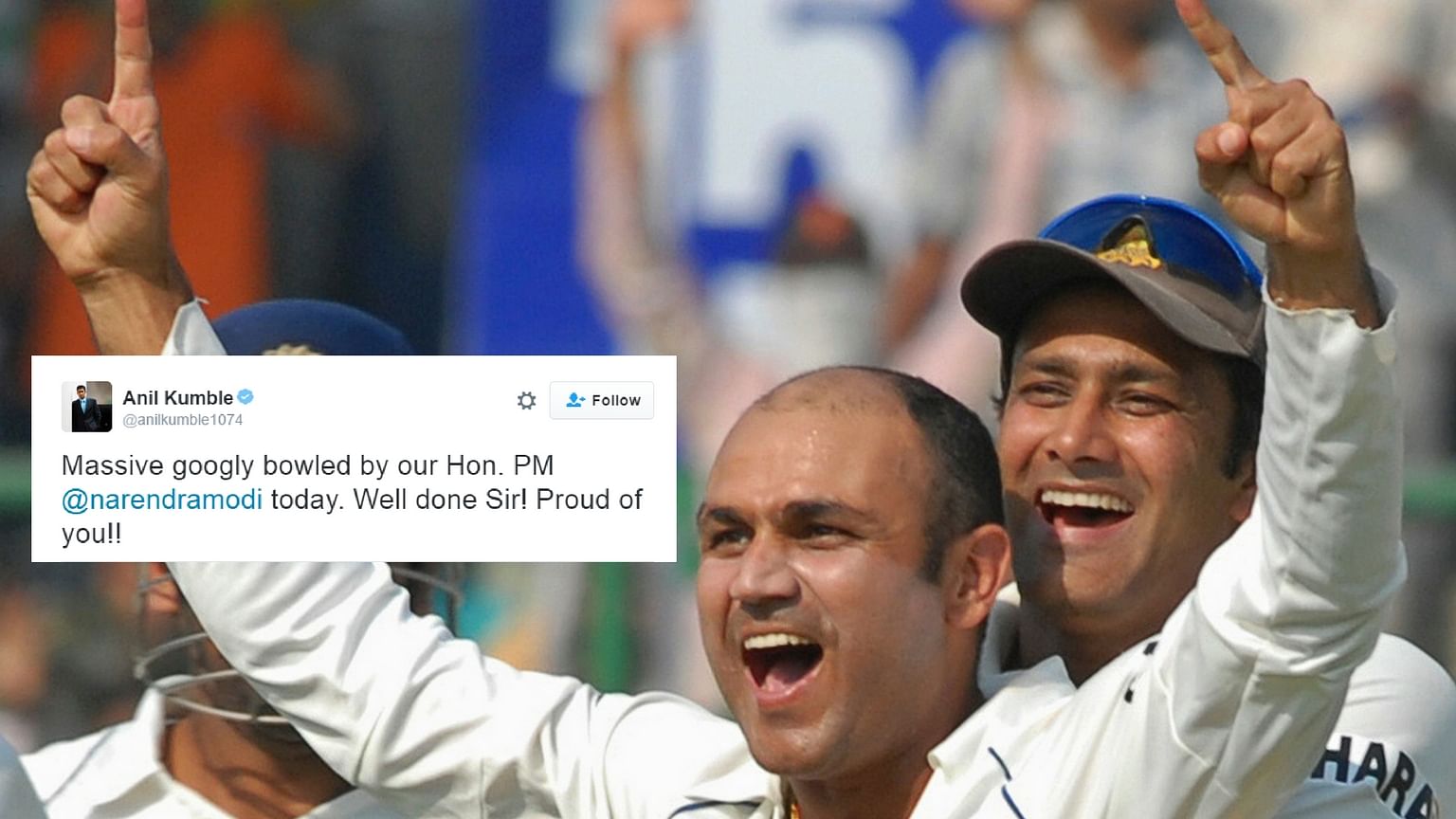Rs 500 & 1,000 Notes Bowled: Sehwag, Kumble Laud Modi's 'Googly'