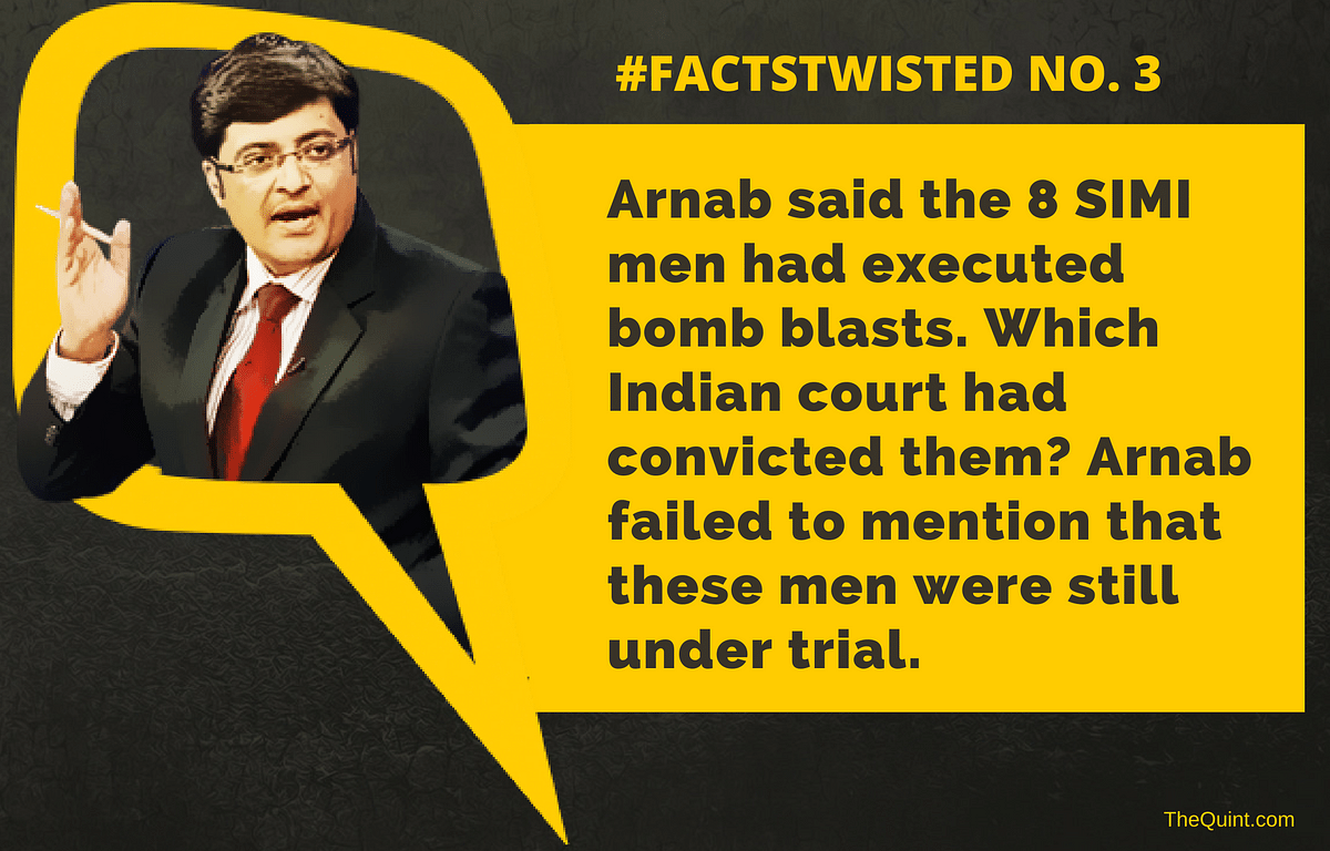 One of Arnab Goswami’s last Newshour shows was devoid of all journalistic ethics, just what was expected of him. 