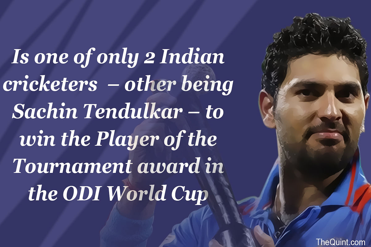 As Yuvraj Singh turns 36, here’s a look at some of the records held by the batsman in international cricket.
