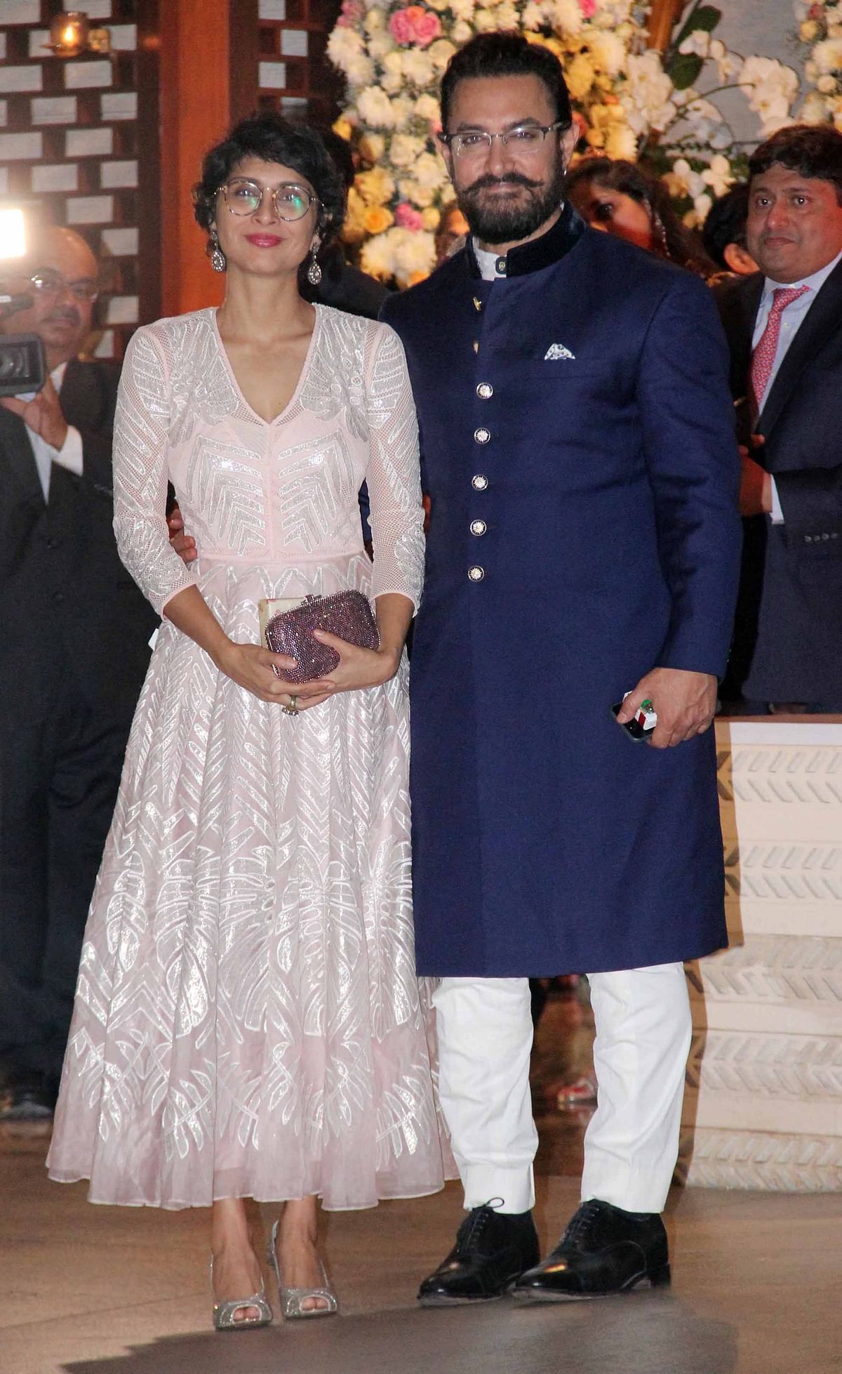 

Mukesh and Nita Ambani hosted a pre-wedding celebration for their niece, Isheta at their home. 