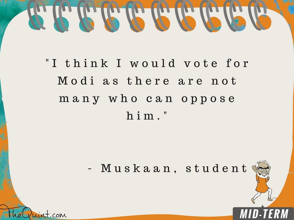 We spoke to students who will be first time voters in 2019 to find out what they think of Modi government.