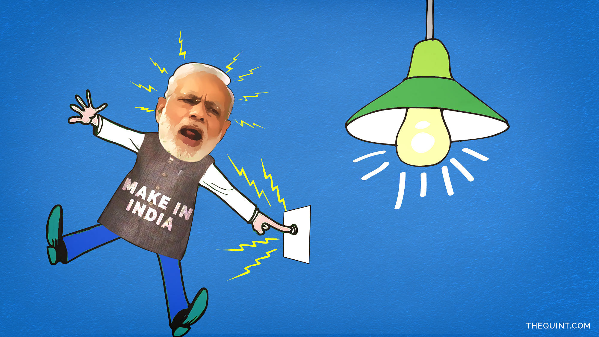 Modi’s ‘Make in India’ initiative falls flat with PSUs preferring to import Chinese-made LED bulbs. (Photo: Lijumol Joseph/ <b>The Quint</b>)