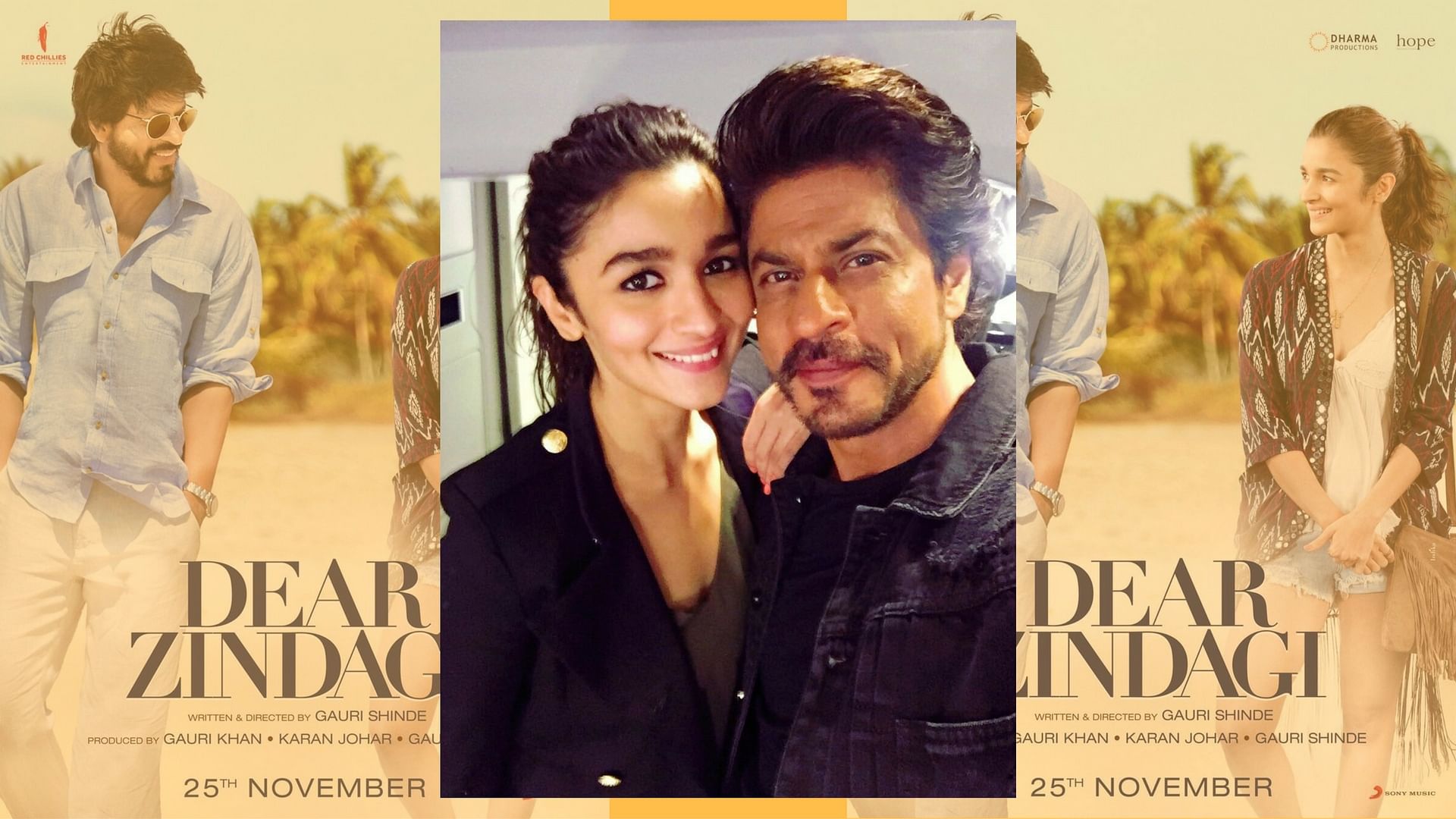 Dear Zindagi making teaser: Shah Rukh Khan and Alia Bhatt are hilarious in  this new teaser! (Watch video) | India.com