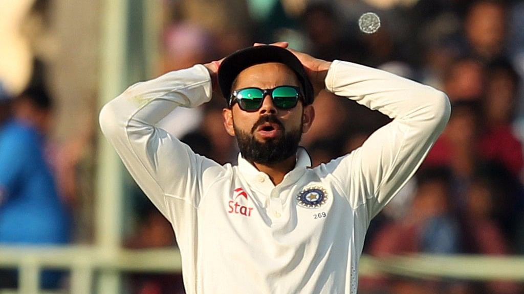 Virat Kohli was in exceptional form during the first test match against England.&nbsp;
