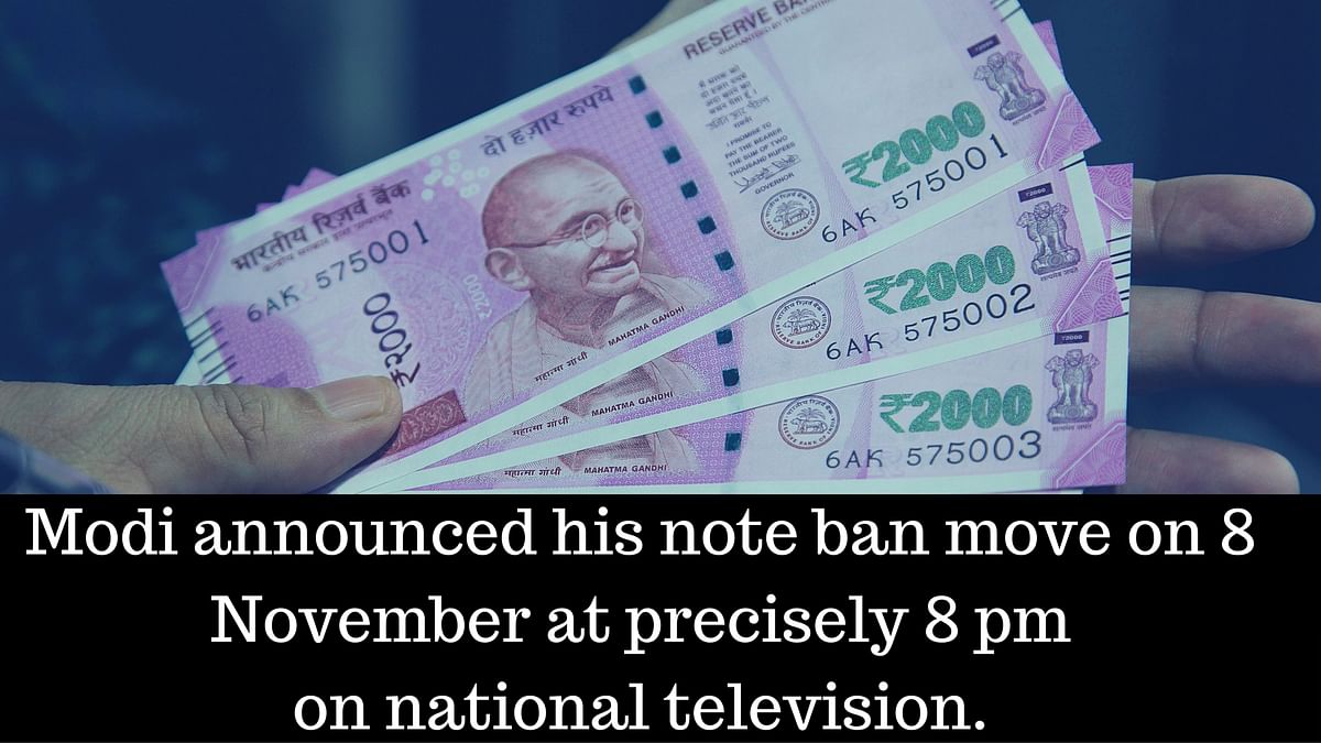 Numerology may have inspired PM  Modi to demonetise  two high-value currency notes on 8 Nov, reports Kay Benedict.