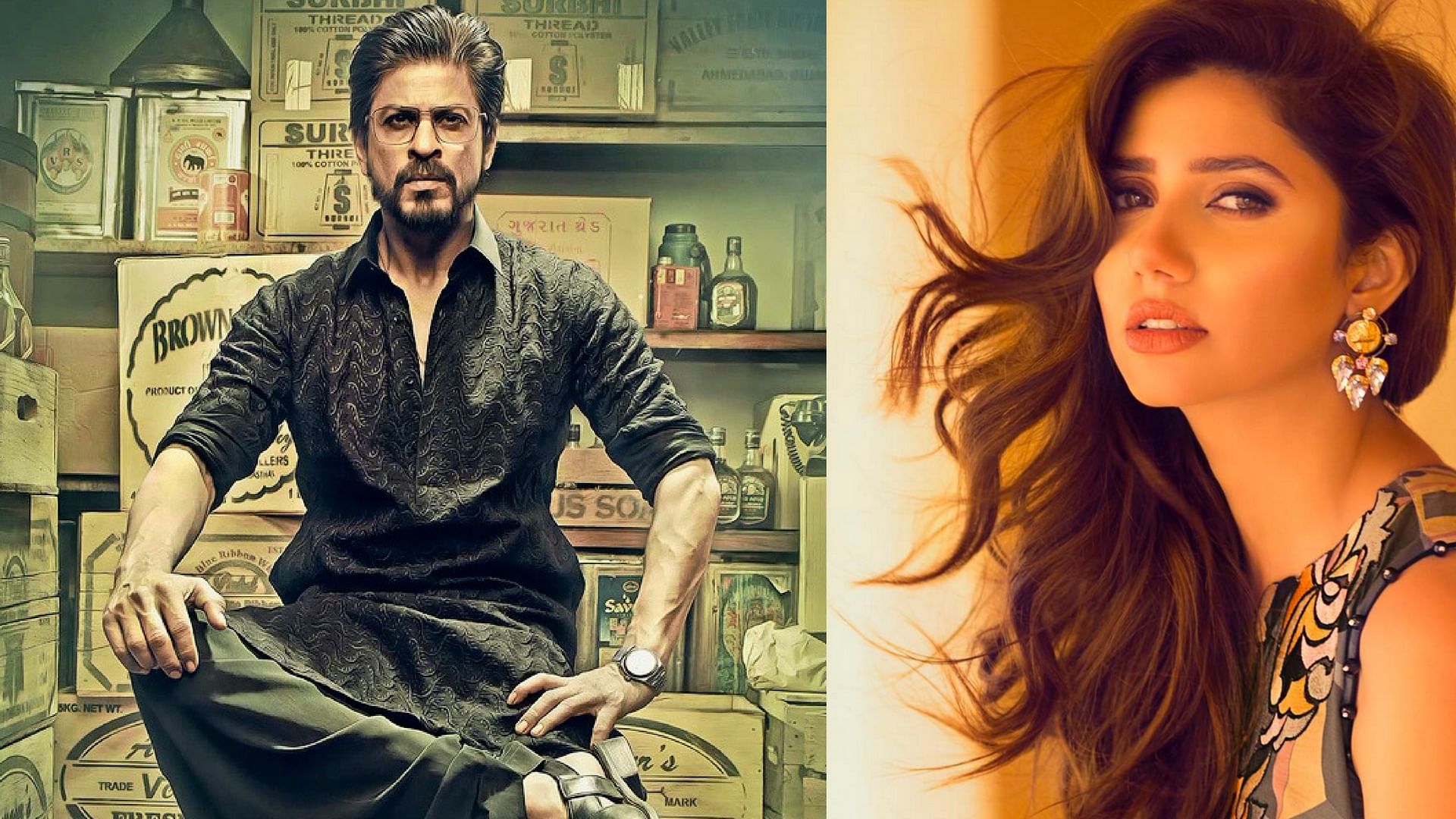 Mahira Khan’s Bollywood debut in Shah Rukh Khan’s <i>Raees </i>has been fraught with controversies. (Photo courtesy: Instagram/@iamsrk; @mahirakhan) &nbsp;