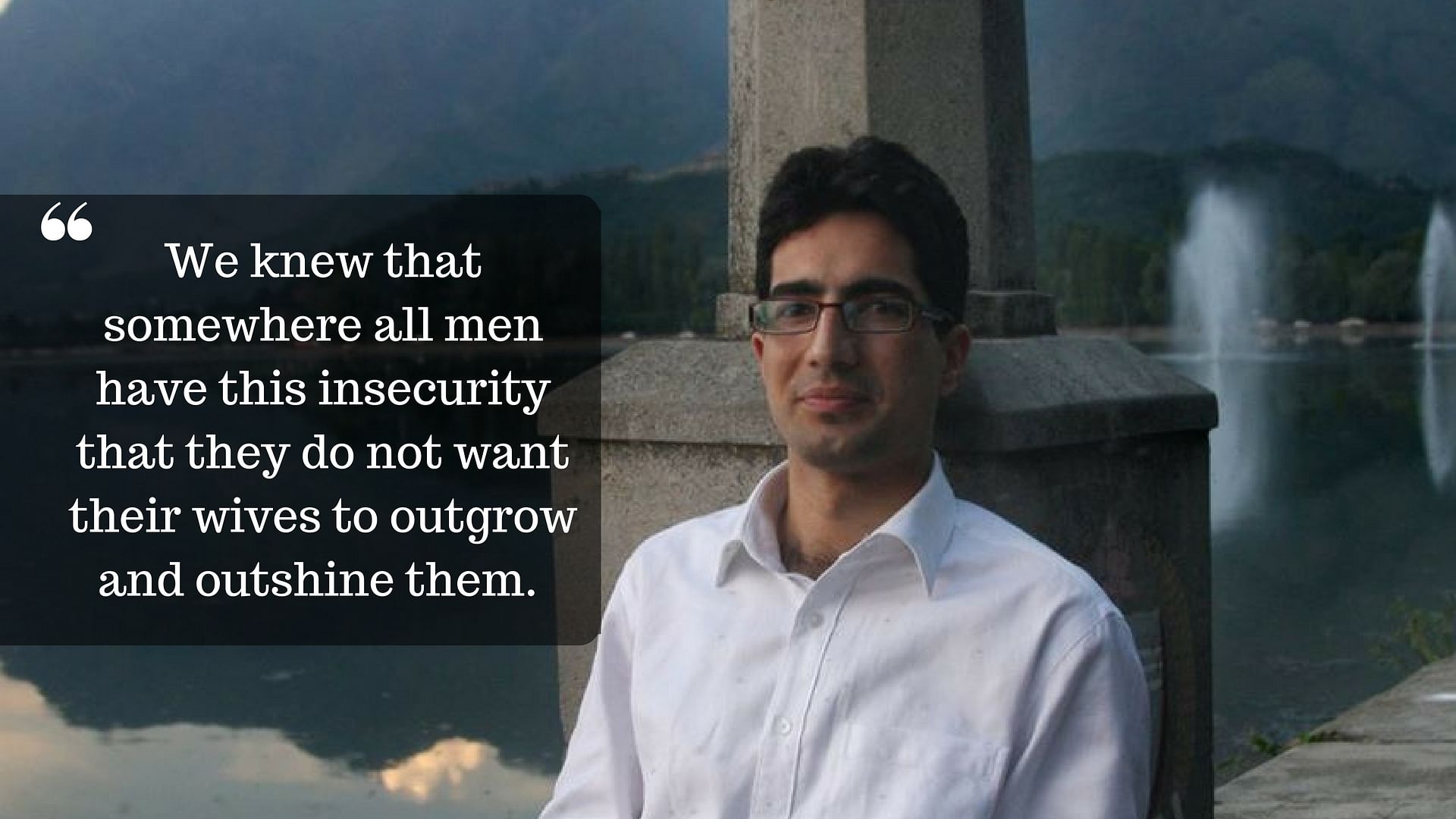 Shah Faesal, an IAS officer from Kashmir, received the resignation letter. (Photo: <b>The Quint</b>)