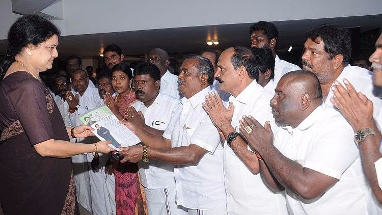 

C Ponnaiyan, AIADMK spokesperson,  said that it is clear that Sasikala will be the next party general secretary. (Photo Courtesy: The News Minute)