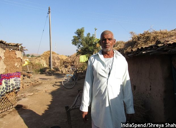 

Gappu Daula has a bank account in which he receives pension from the government. (Photo Courtesy: IndiaSpend)