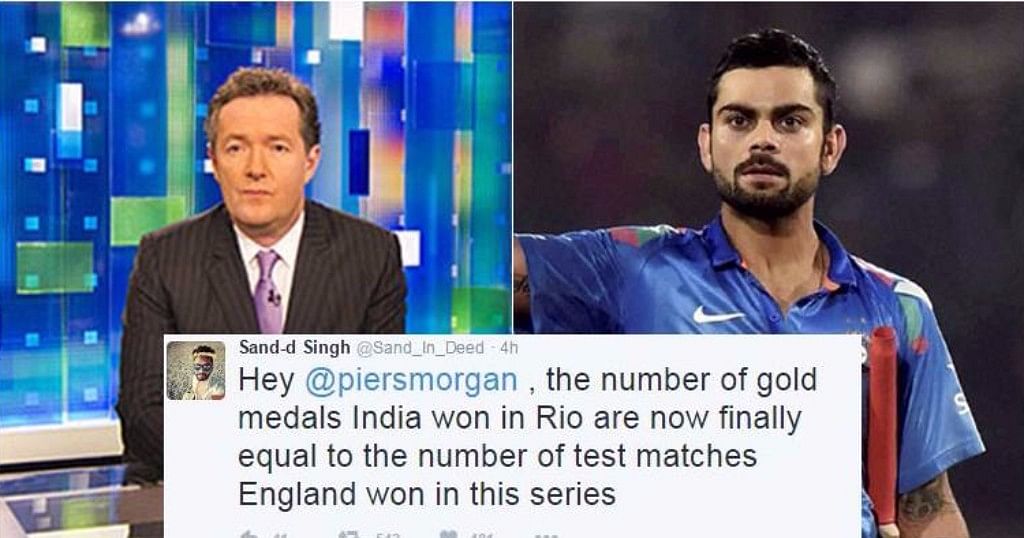 After India's Win Against England, Twitterati Troll Piers Morgan