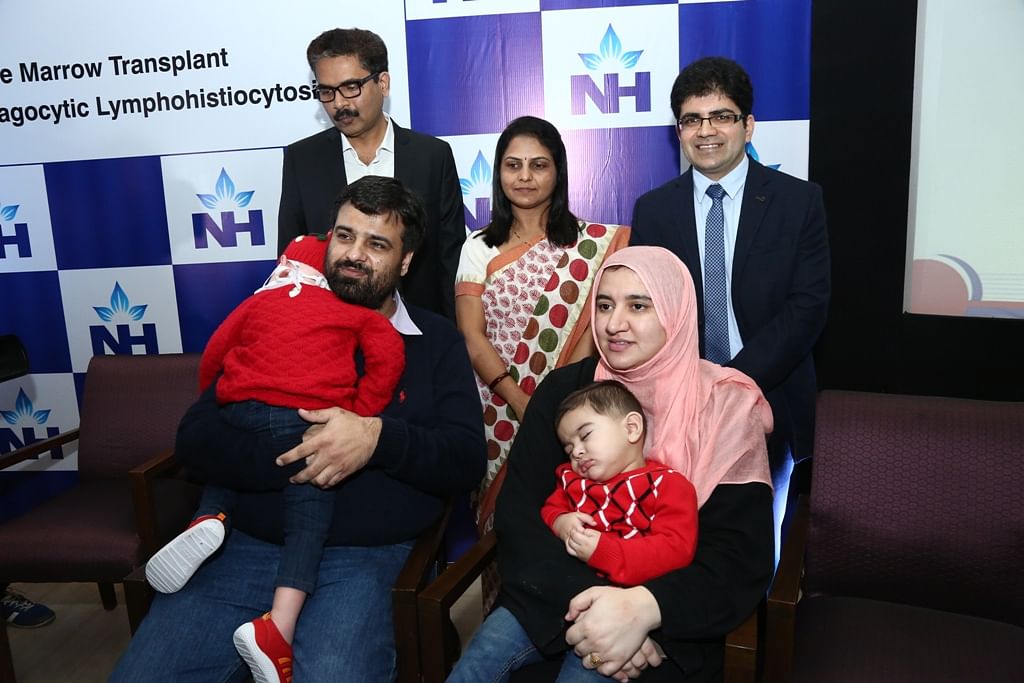 Narayana Health City Hospital saves child with rare blood disorder by harvesting her baby-brother’s bone marrow.