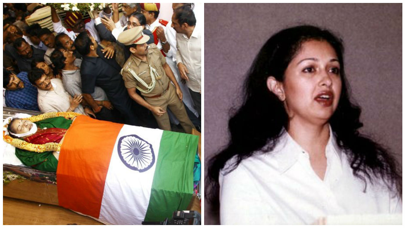 Actress Gautami raises questions over the secrecy of Jayalalitha’s death in a letter to PM Modi. (Photo Courtesy: The News Minute)