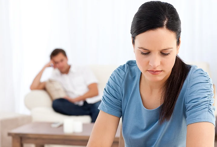 “Every discussion with my husband ends in a bad fight.” (Photo: iStock)