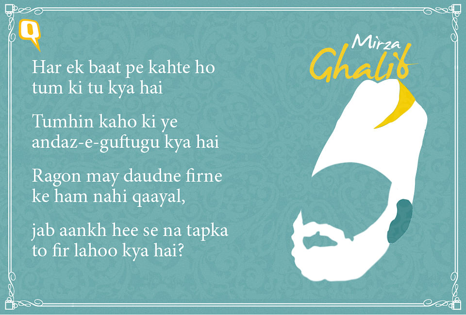 A century and a half after his death, Mirza Ghalib lives on through his lyrical poetry.