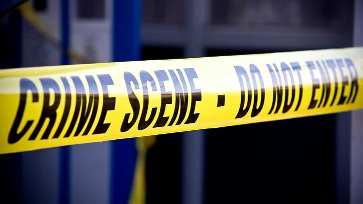 This image is representative of a crime scene. 