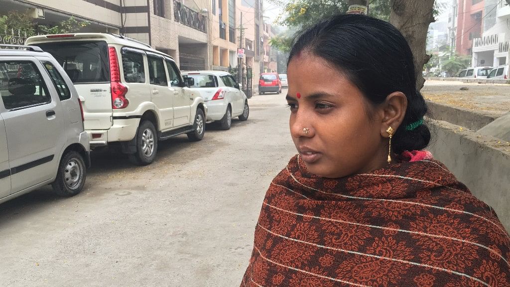 Archana looks distressed after returning empty-handed on payday (Photo: Rishika Chatterjee)