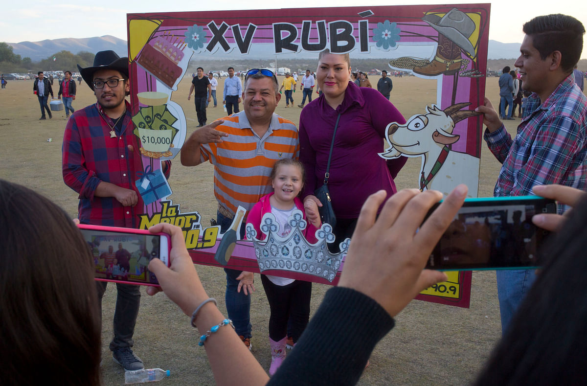 “Everyone is invited,” said Rubi Ibarra’s father. Around 1.3 million people responded.