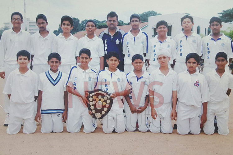 Frank Anthony Public School’s cricket coach talks about the quiet and dedicated Karun Nair.