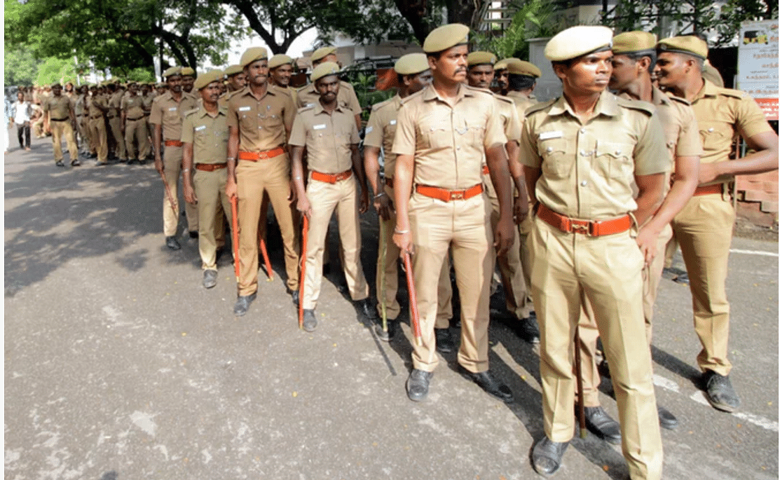 tamilnadu police cap