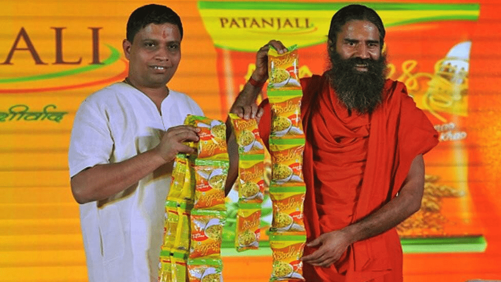 Patanjali Ayurved has been slapped with a Rs 11 lakh fine for misbranding. (Photo Courtesy: Twitter/<a href="https://twitter.com/AnthonySald">@AnthonySald</a>)