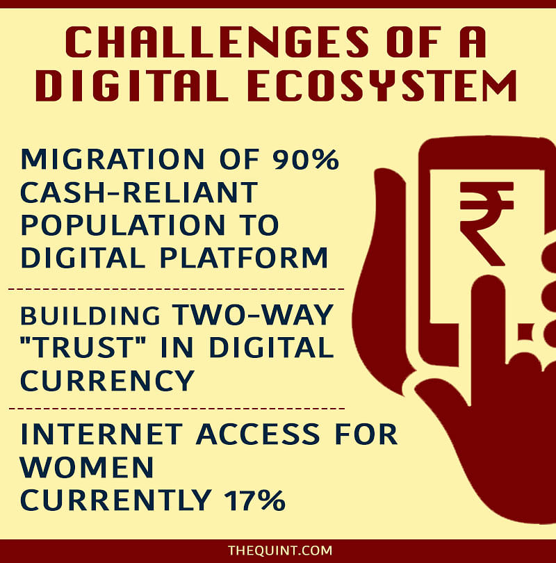 The  challenge in moving to cashless society will be building trust in digital currency, writes Prabal Basu Roy.