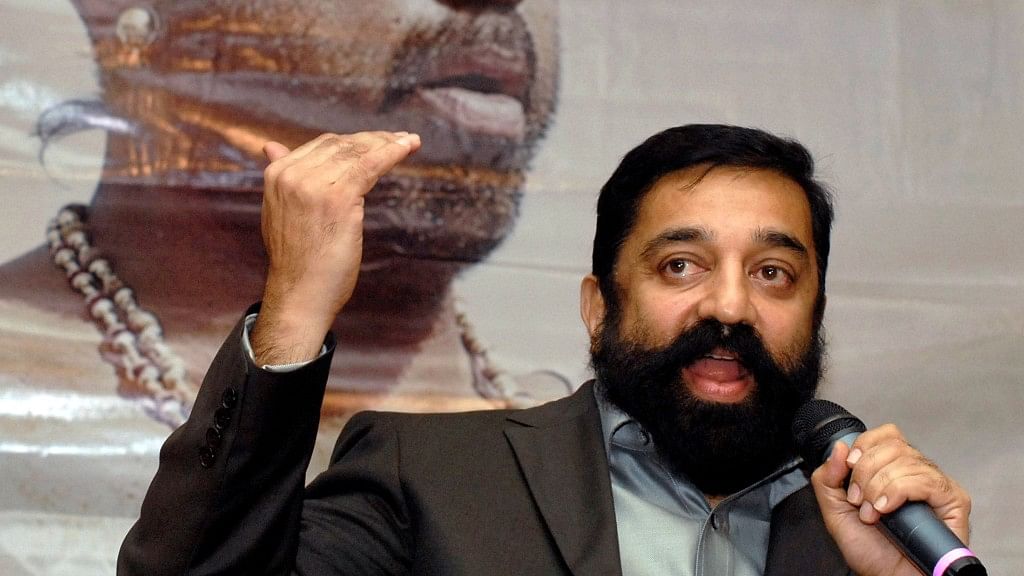 File photo of actor Kamal Haasan speaking during a news conference to promote his film ‘Dasavathaaram’. (Photo: Reuters)