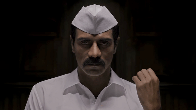 Arjun Rampal in a scene from the teaser of <i>Daddy</i>. (Photo courtesy: YouTube/Eros Now)