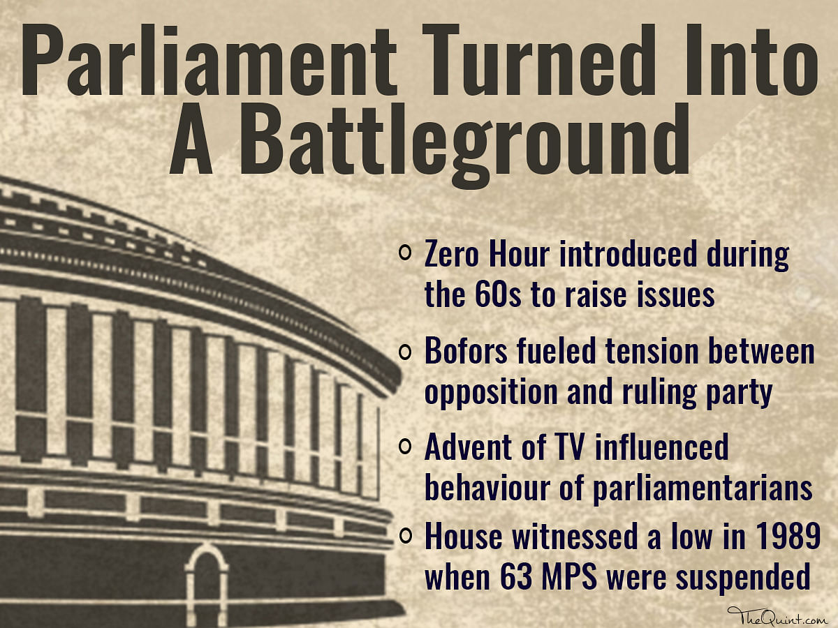 Disruptions undermine integrity of the Parliament, an important pillar of democracy, writes Nilanjan Mukhopadhyay.