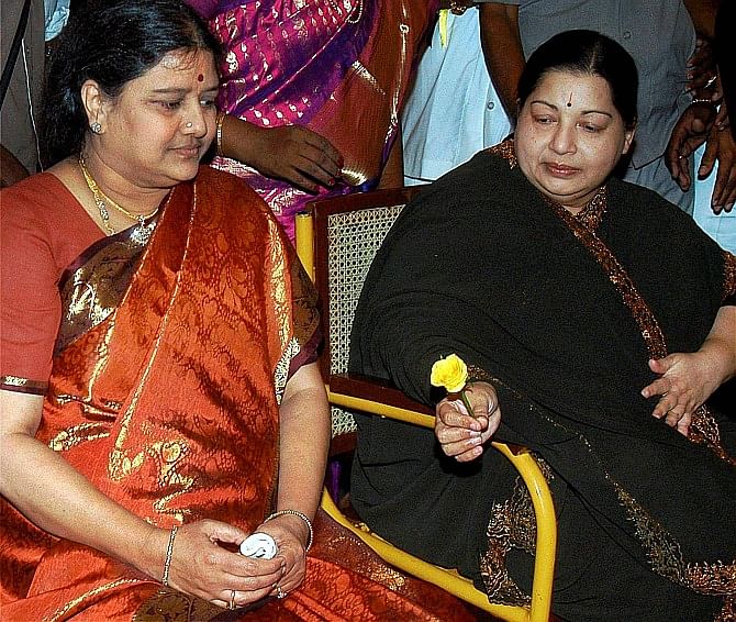 While Sasikala has staked claim to power based on her proximity to Amma, OPS positions  himself as her ‘chosen one’ 