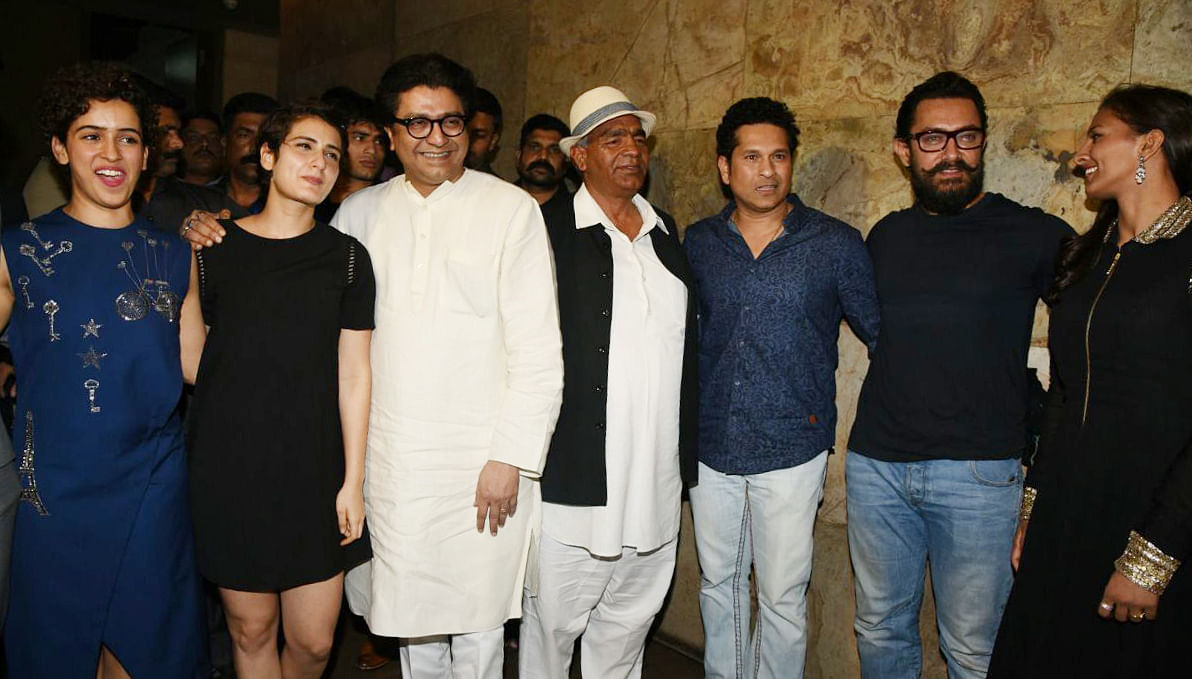 The makers of ‘Dangal’ held a special screening of the film ahead of its release.
