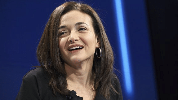 File image of Facebook executive Sheryl Sandberg.