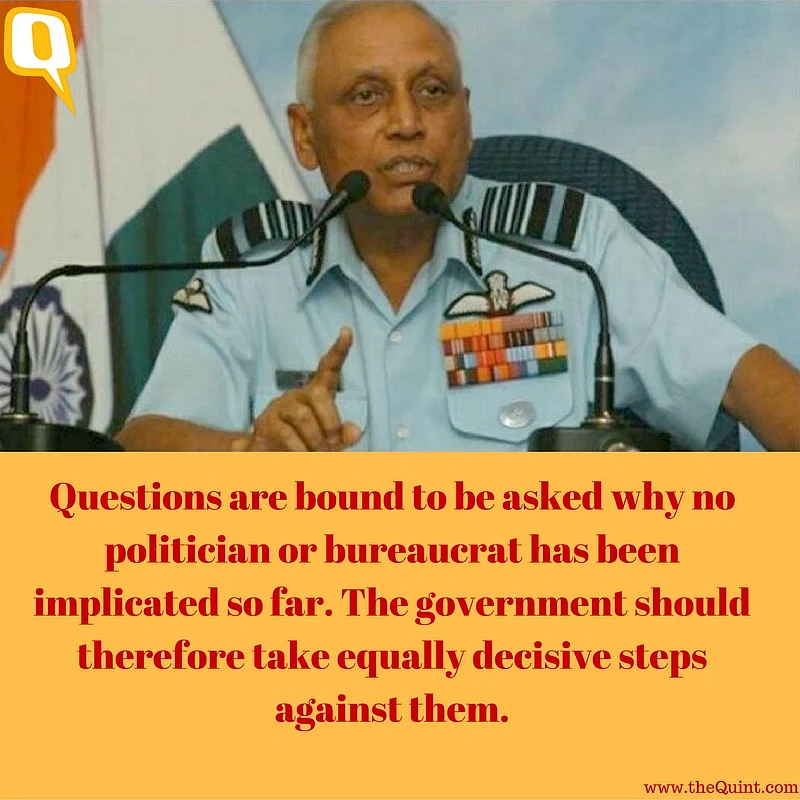 Ex-Air Chief SP Tyagi Arrested, But Doubts Over Charges Remain