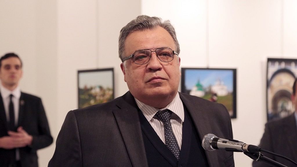

The Russian Ambassador to Turkey Andrei Karlov was shot dead at an art gallery in Ankara. (Photo: AP)