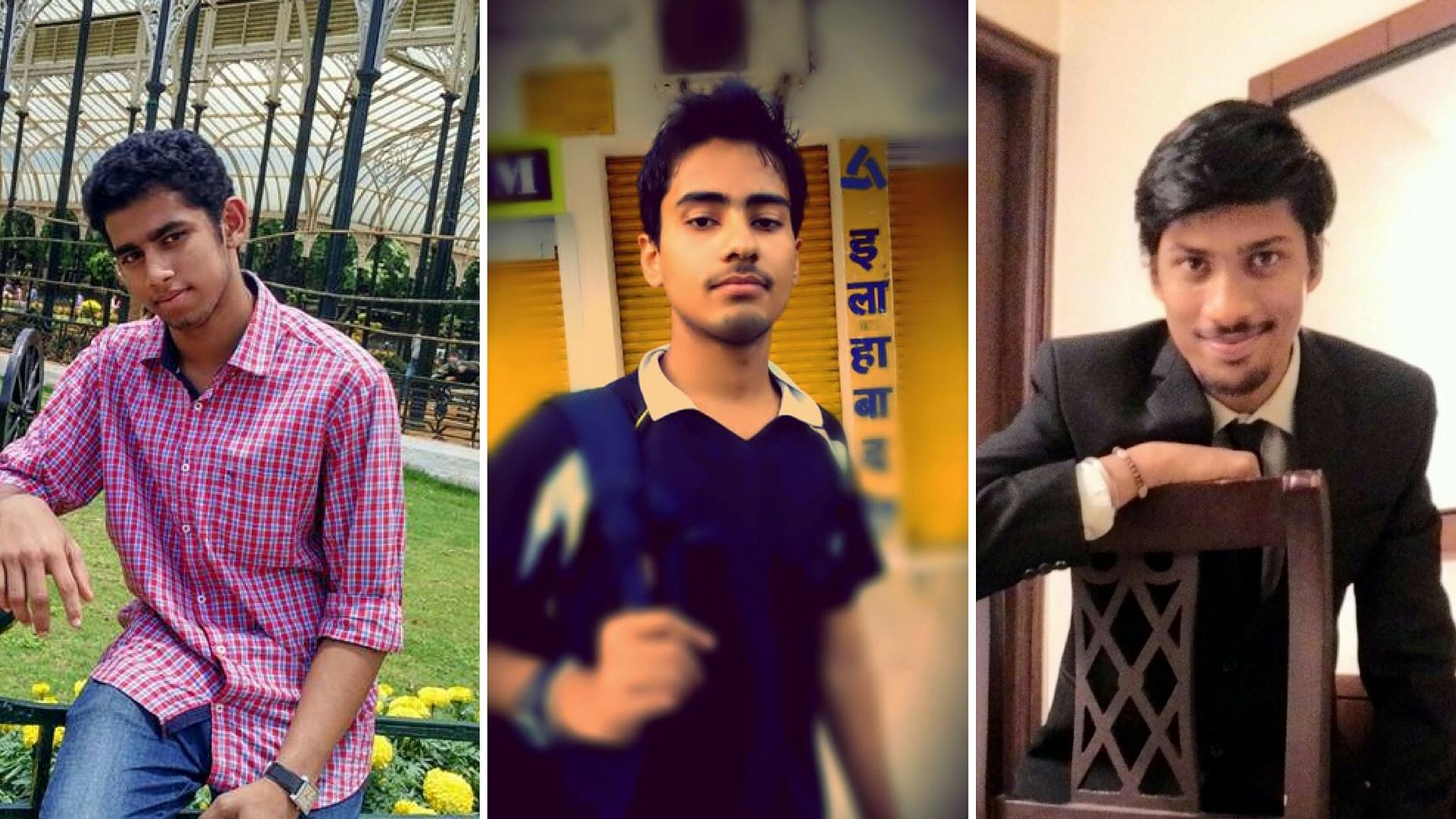 From left to right: Kenneth Jose, Anubhav Chandra and Aditya Patel. (Photo Courtesy: Facebook)
