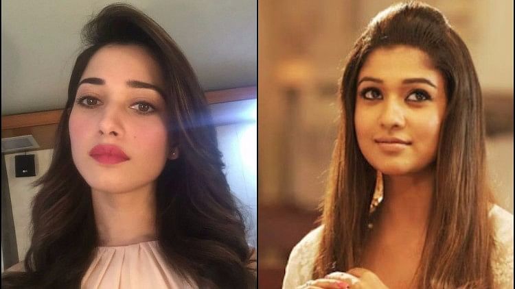 Tamannaah (left) and Nayanthara (right). (Photo courtesy: <a href="http://www.thenewsminute.com/article/we-are-not-strippers-or-commodities-tamannaah-and-nayanthara-slam-director-s-misogyny-54827">The News Minute</a>)