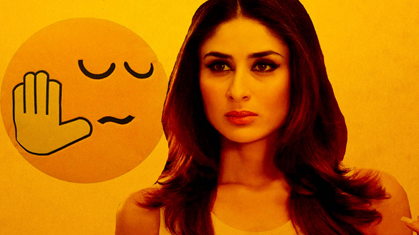 Kareena’s perfect response. (Photo Altered by The Quint)