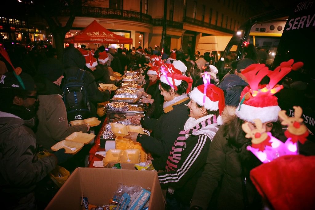 While the world celebrates Christmas, many in London face the prospect of starving in the cold, writes Ishleen Kaur.