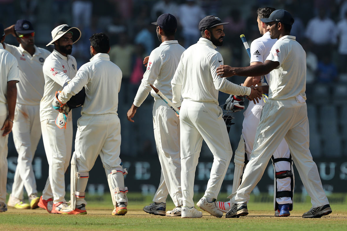 India beat England by an innings and 36 runs in the 4th Test. The home team take a 3-0 lead in the 5-match series.