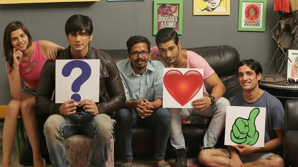 The cast of <i>All About Section 377</i>.