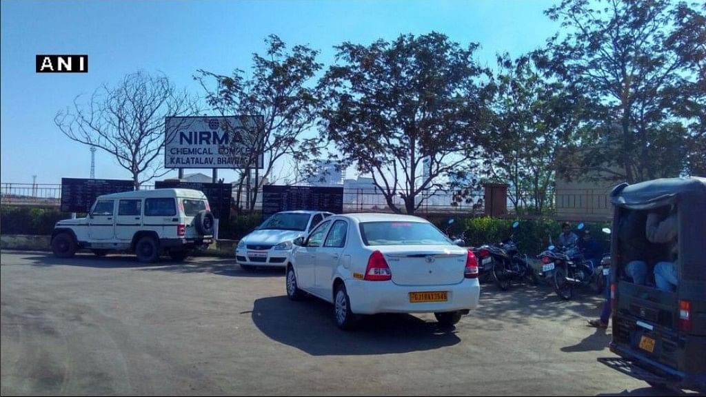 

The Nirma factory in Kalatalav in Gujarat’s Bhavnagar district, where the explosion took place. (Photo: ANI)