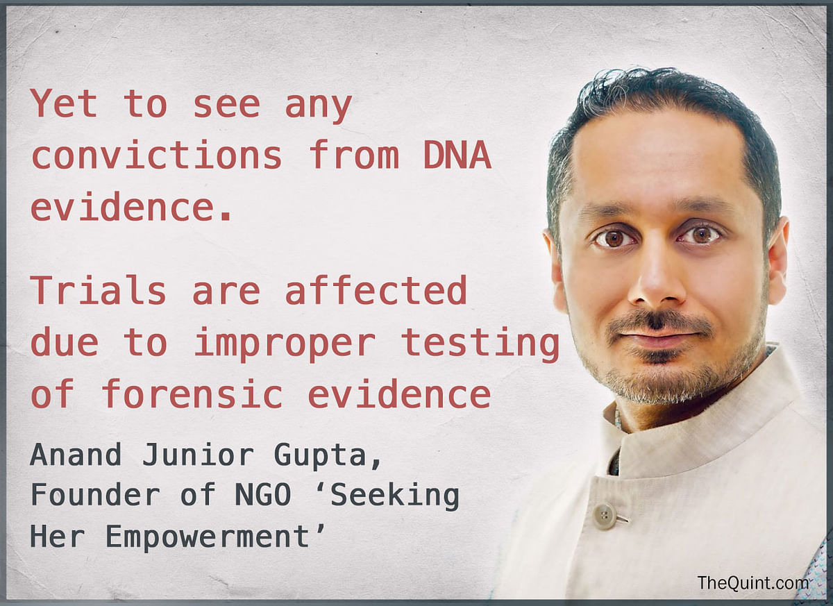 We need an act that substantially reduces the testing time of forensic samples.