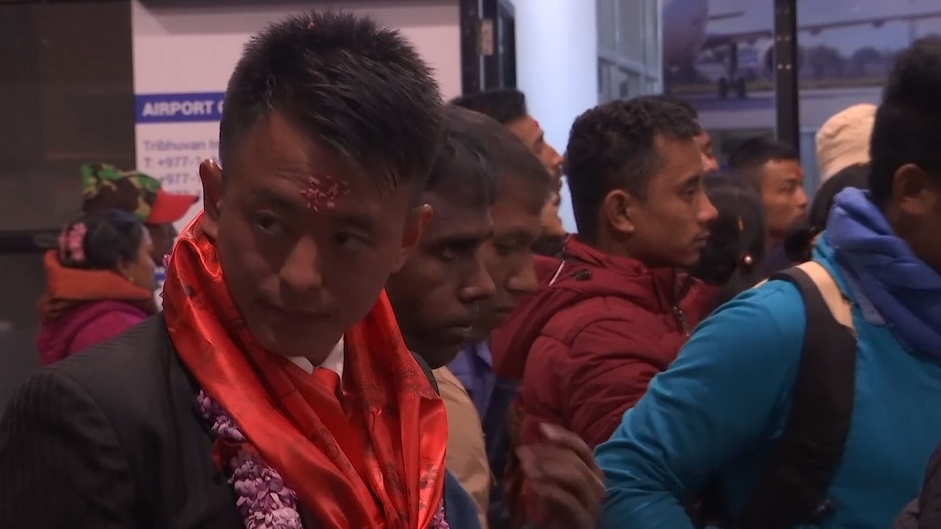 Nepal exports iron and steel, carpets, some vegetables - but mainly, Nepal exports men, about 500,000 a year. (Photo: AP screengrab)