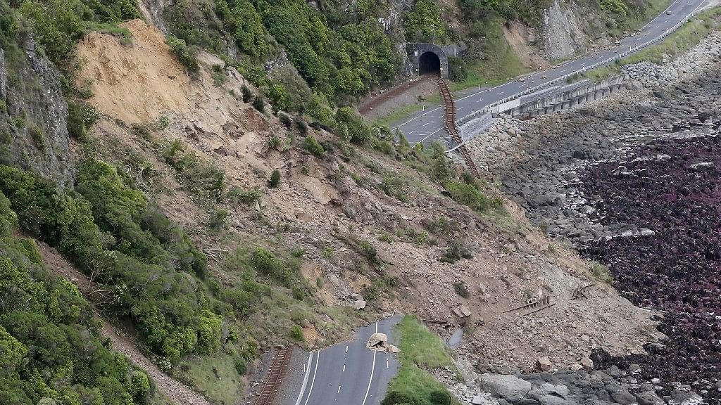 Aftermath of the New Zealand earthquake. (Image: AP)&nbsp;