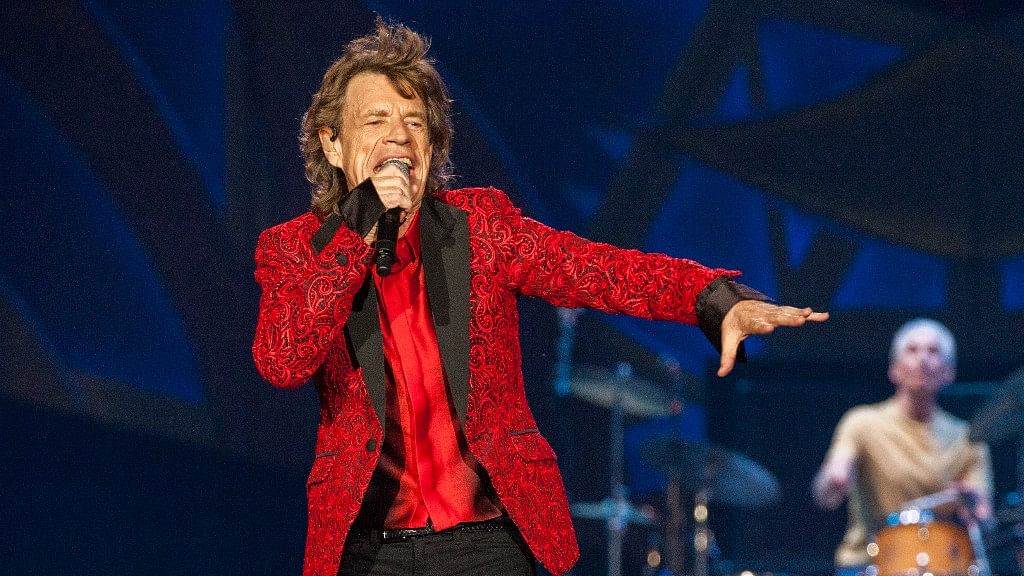 Mick Jagger at a performance in Indianapolis, United States. (Photo: AP)