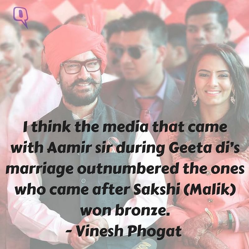 

Vinesh Phogat says that uncle Mahavir Singh Phogat was “10 times stricter” than Aamir Khan portrays in ‘Dangal’.