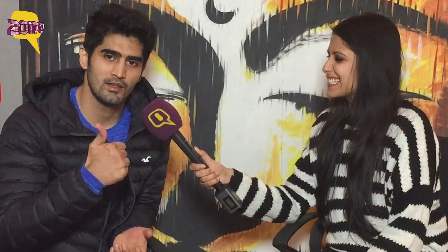 Vijender Singh speaks to The Quint. (Photo: The Quint)
