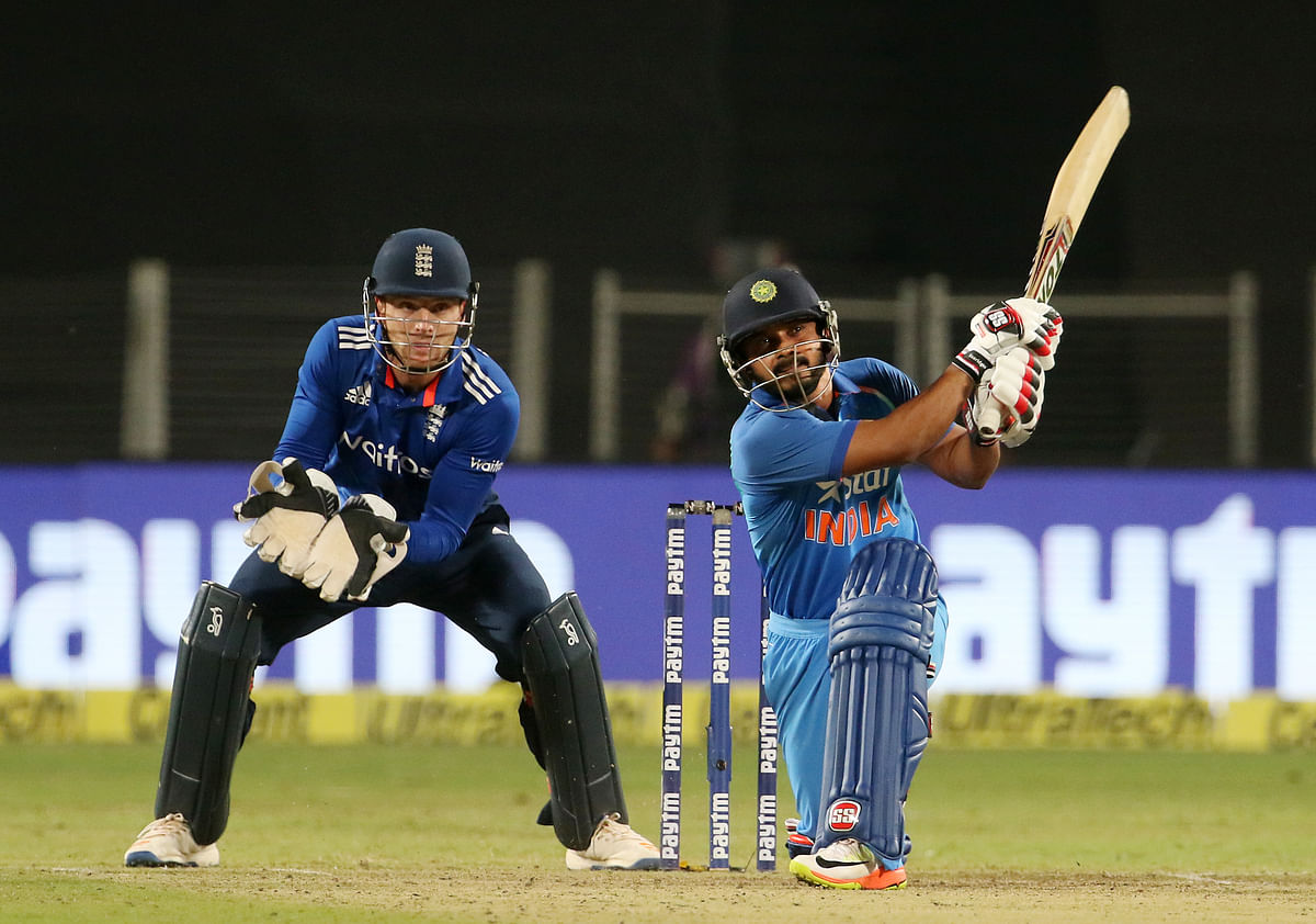 India beat England by three wickets in the first ODI at Pune.