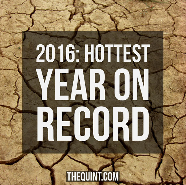 2016 Recorded as the Warmest Year Globally Since 1880: NASA