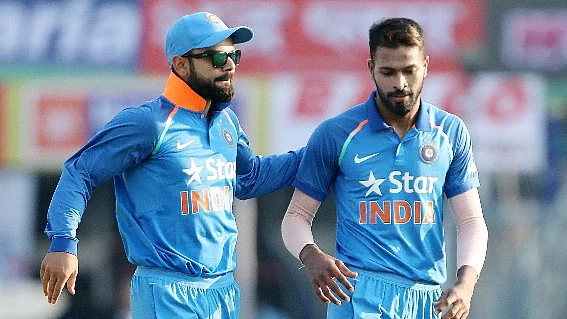 Virat Kohli and Hardik Pandya.