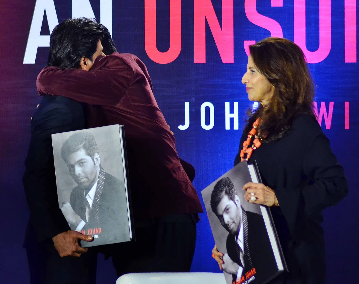 KJo gets emotional at the launch of his book. (Photo: Yogen Shah)